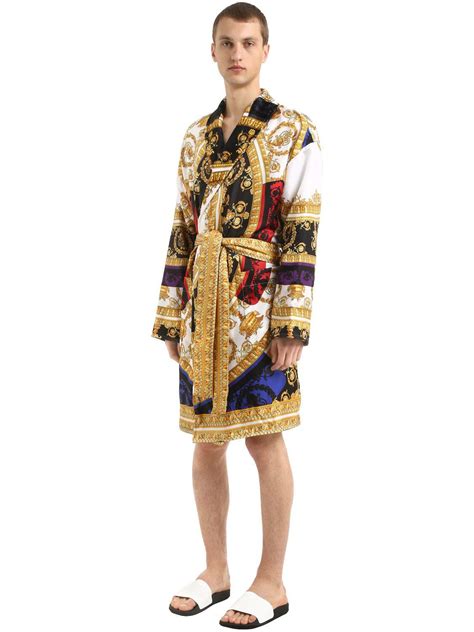 replica mens versace robe|versace kimono.